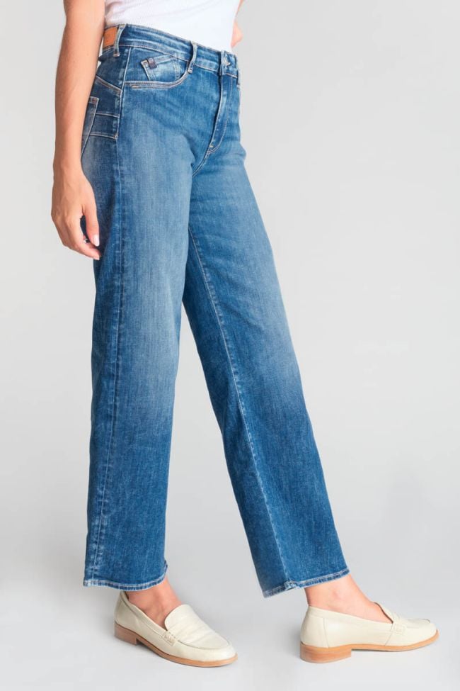 Jeans pulp wide leg high waist 7/8th blue N°3