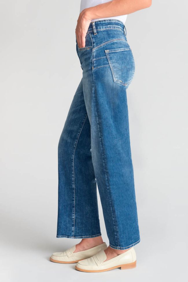 Jeans pulp wide leg high waist 7/8th blue N°3