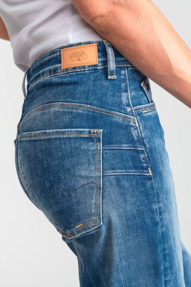 Jeans pulp wide leg high waist 7/8th blue N°3