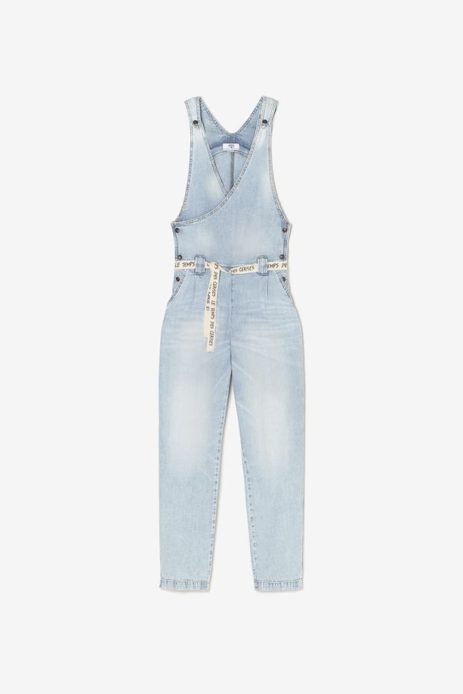 Faded blue denim Riga jumpsuit