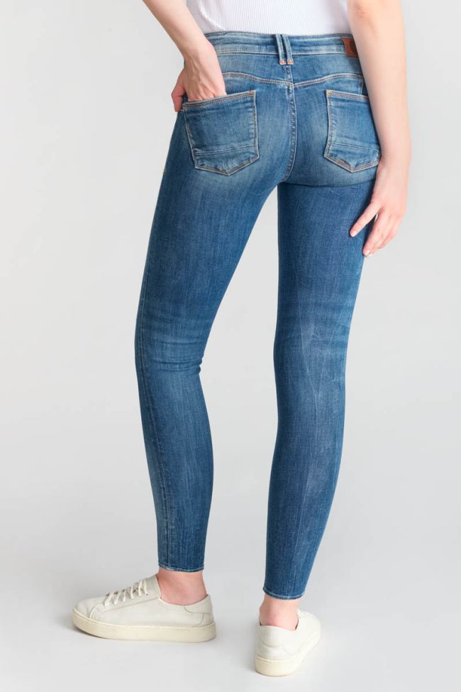 Jeans pulp slim Thais 7/8th destroy blue N°3