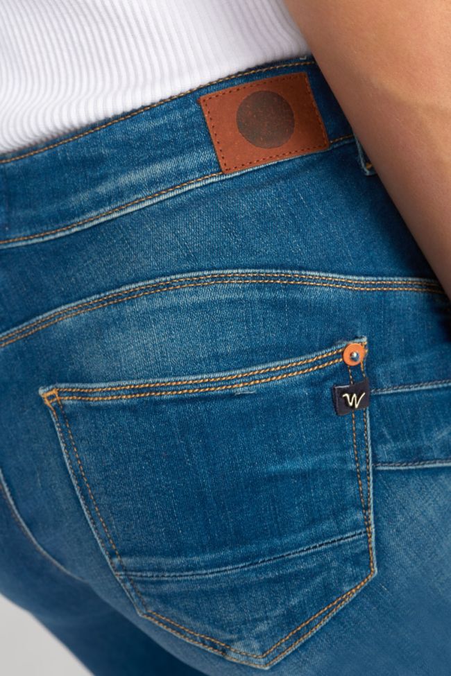 Jeans pulp regular Zep high waist 7/8th blue N°2