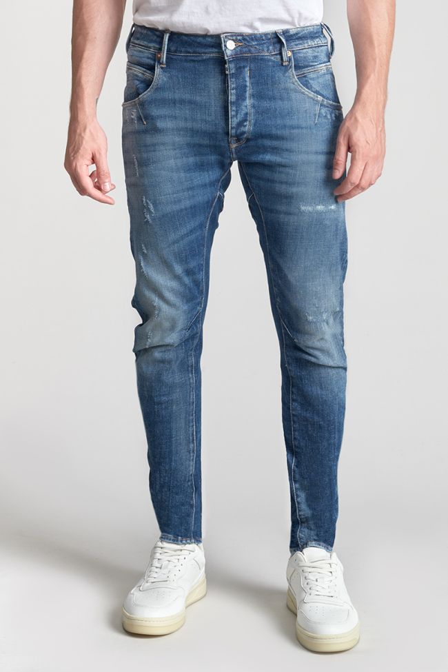 Jeans 900/03 tapered twisted Locarn destroy blue N°3