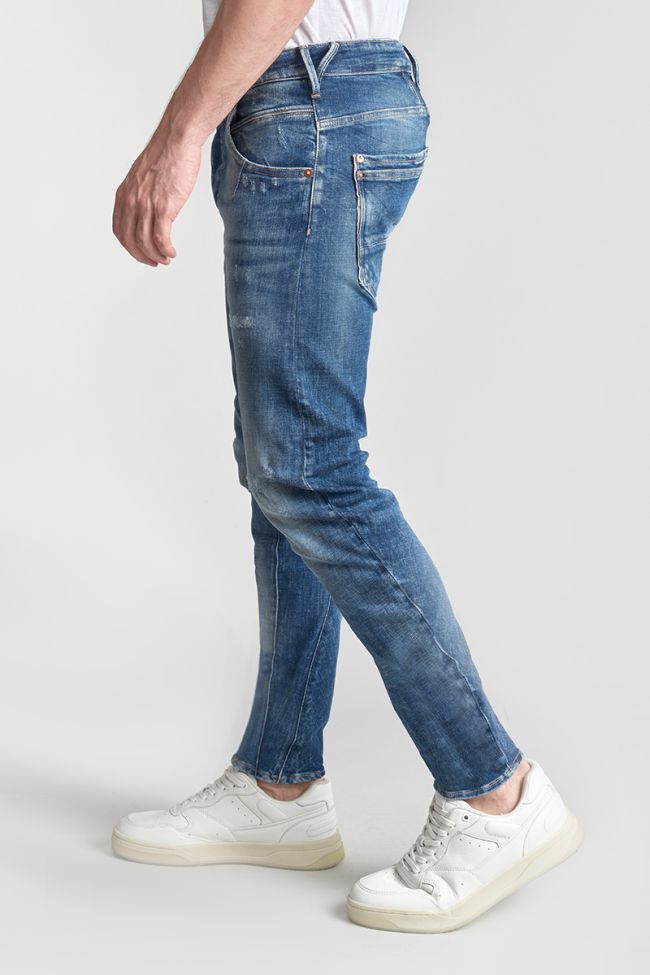 Jeans 900/03 tapered twisted Locarn destroy blue N°3
