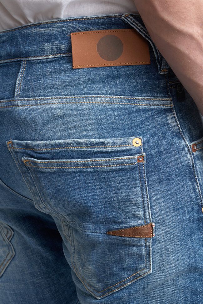 Jeans 900/03 tapered twisted Locarn destroy blue N°3