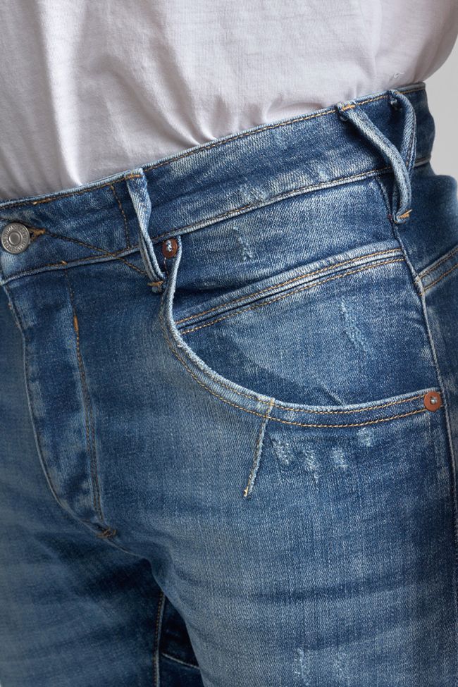 Jeans 900/03 tapered twisted Locarn destroy blue N°3