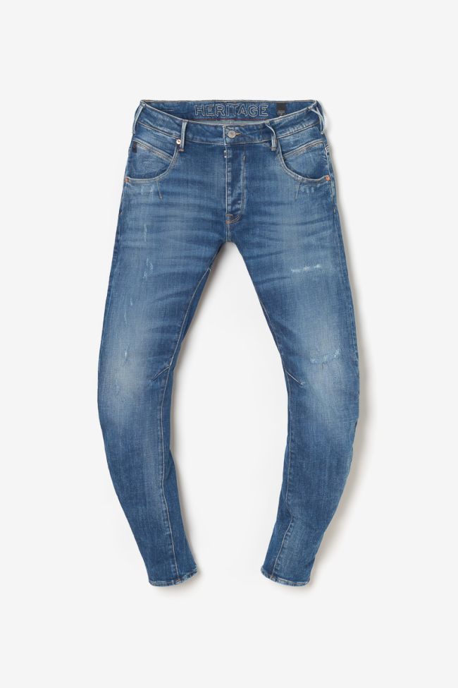 Jeans 900/03 tapered twisted Locarn destroy blue N°3