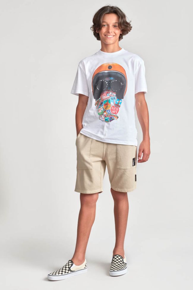 Beige Narcibo Bermuda shorts