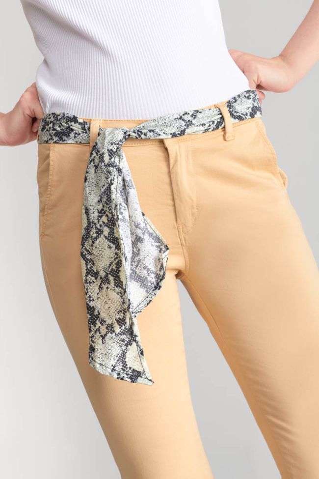 Pantalon chino Dyli5 beige sable