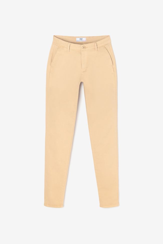 Pantalon chino Dyli5 beige sable