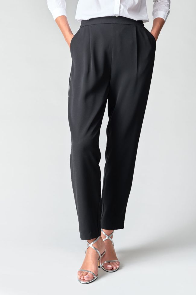 Black Plhox flowing trousers