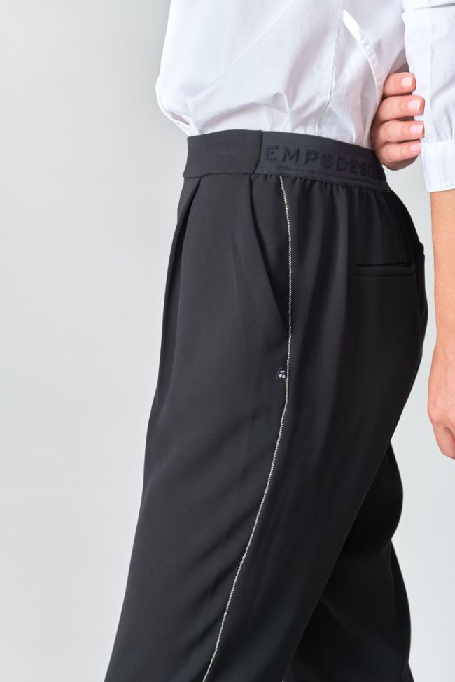 Black Plhox flowing trousers