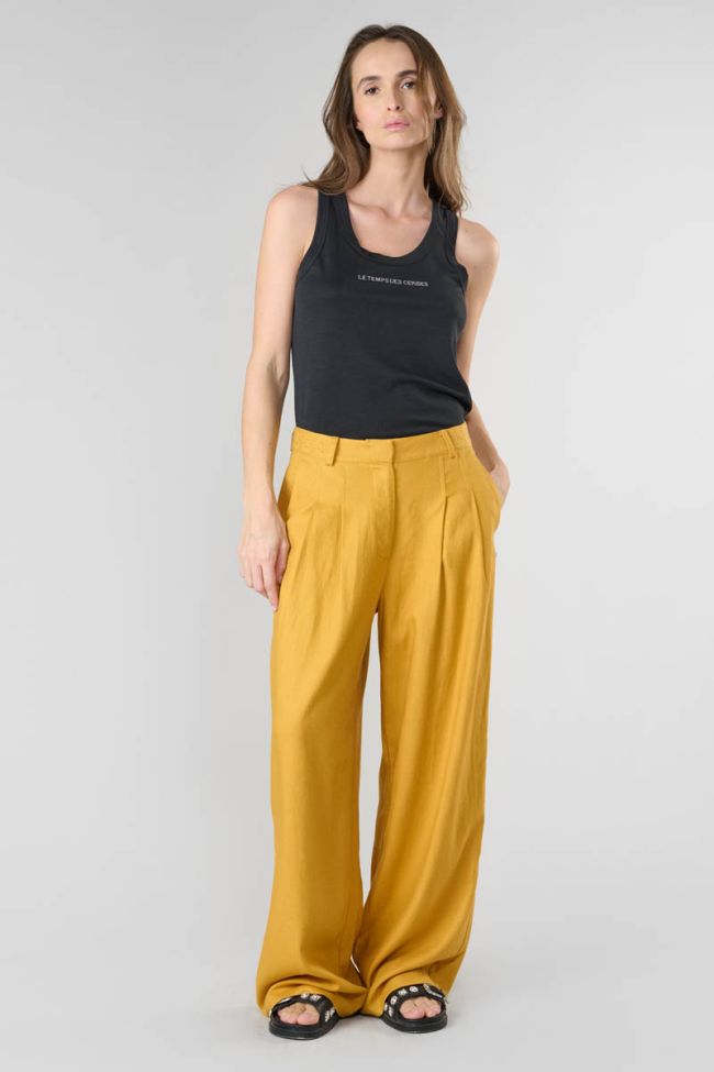 Saguy mustard trousers