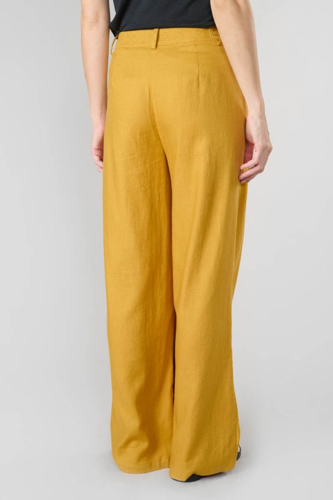 Saguy mustard trousers