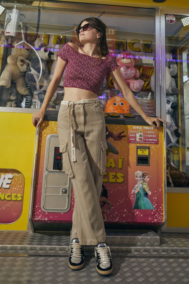 Beige Sienagi trousers