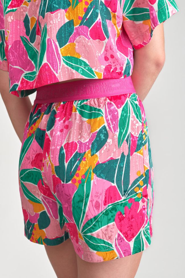 Fuchsia patterned Trillegi shorts