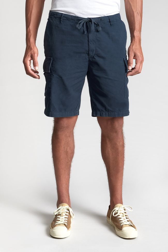 Midnight blue Garos Bermuda shorts