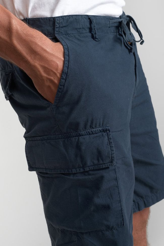 Midnight blue Garos Bermuda shorts