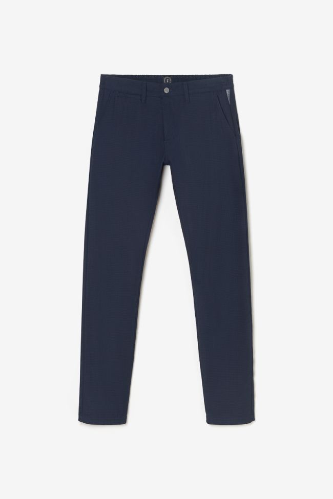 Navy blue marl Nicosie trousers