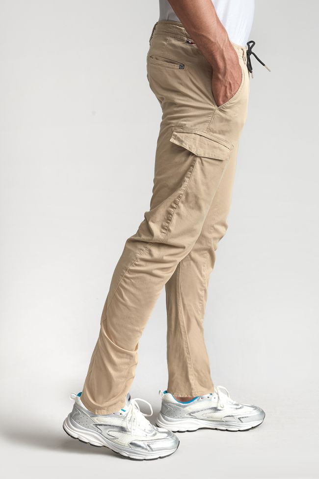 Sand beige Velaux cargo trousers