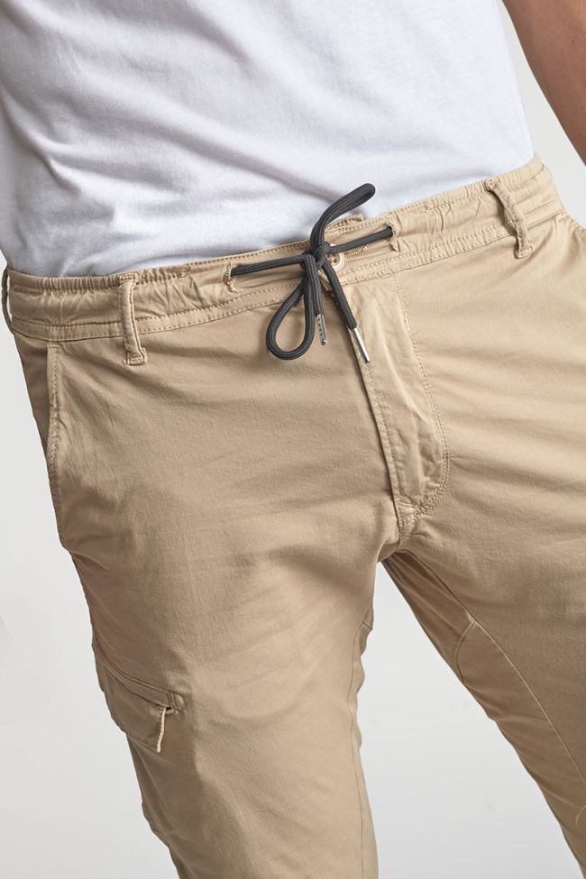 Sand beige Velaux cargo trousers