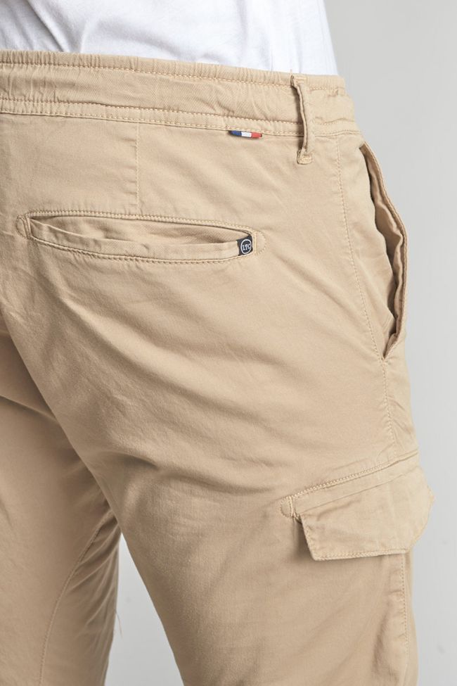 Sand beige Velaux cargo trousers