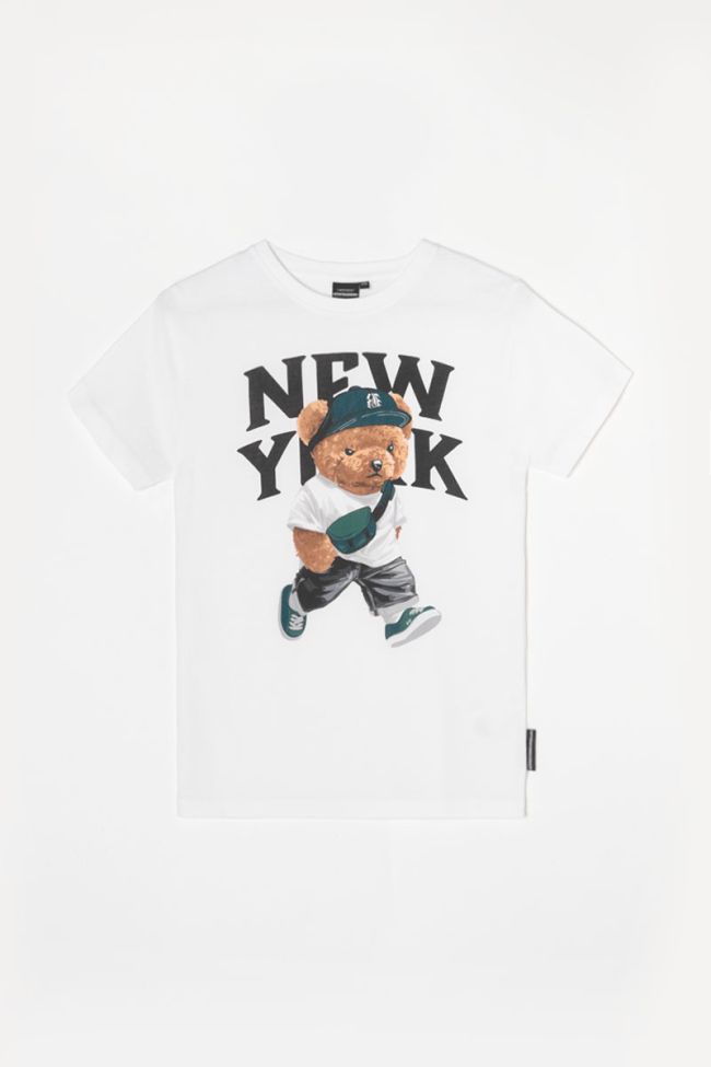 White printed Bambo T-shirt