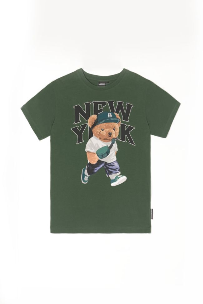 Bambo green printed T-shirt