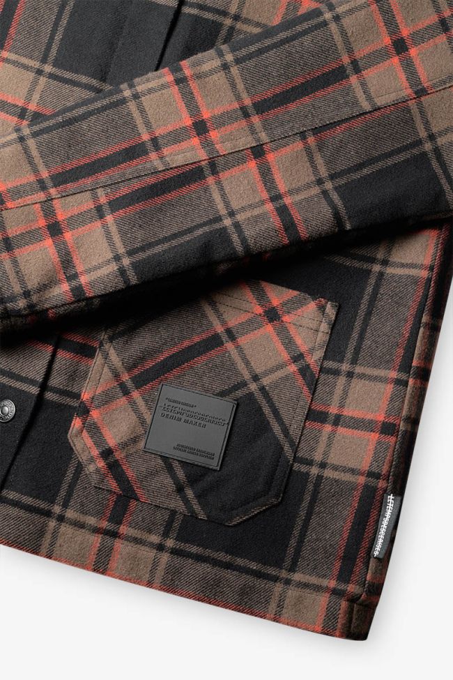 Eribo khaki plaid jacket