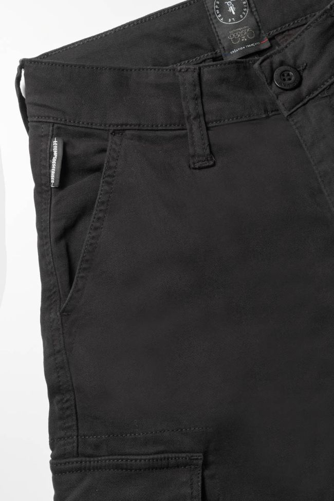 Kalvin black tapered arched pants