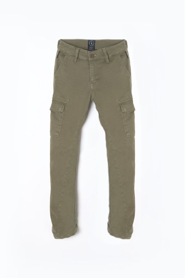 Kalvin khaki tapered arched pants 