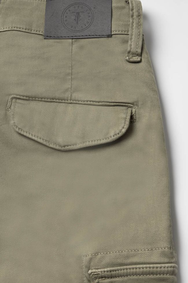 Kalvin khaki tapered arched pants 
