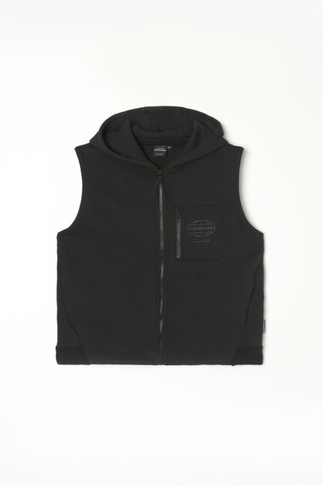 Lawibo 2-in-1 black zip jacket 