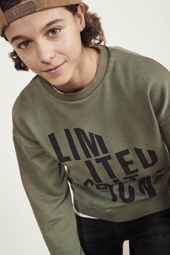 Manibo khaki sweatshirt