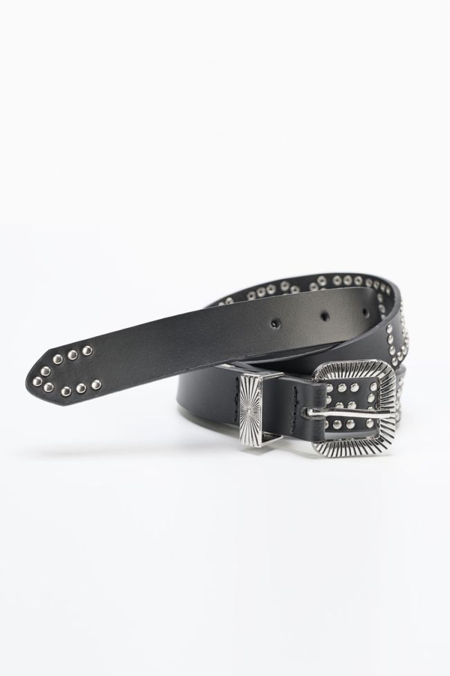 Anoia belt in black leather