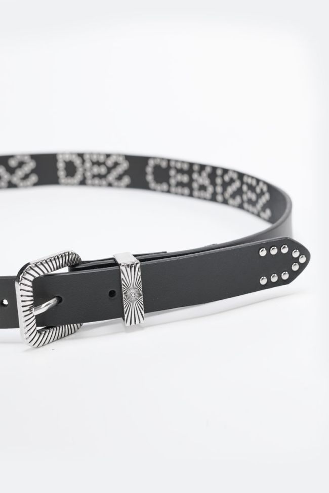 Anoia belt in black leather