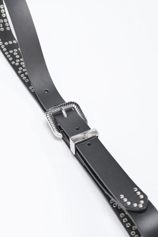 Anoia belt in black leather