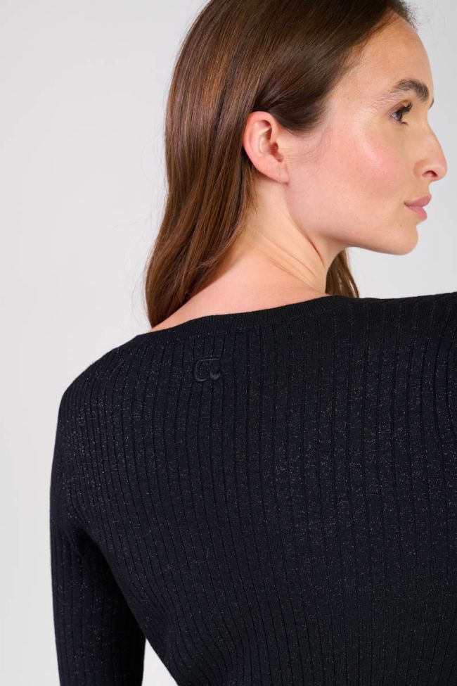 Shiny black Anomy dress