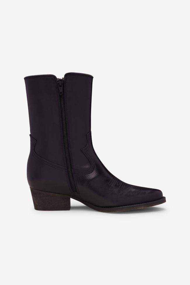 Black Austin ankle boots