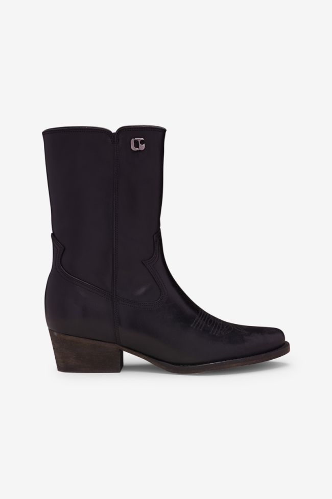 Black Austin ankle boots