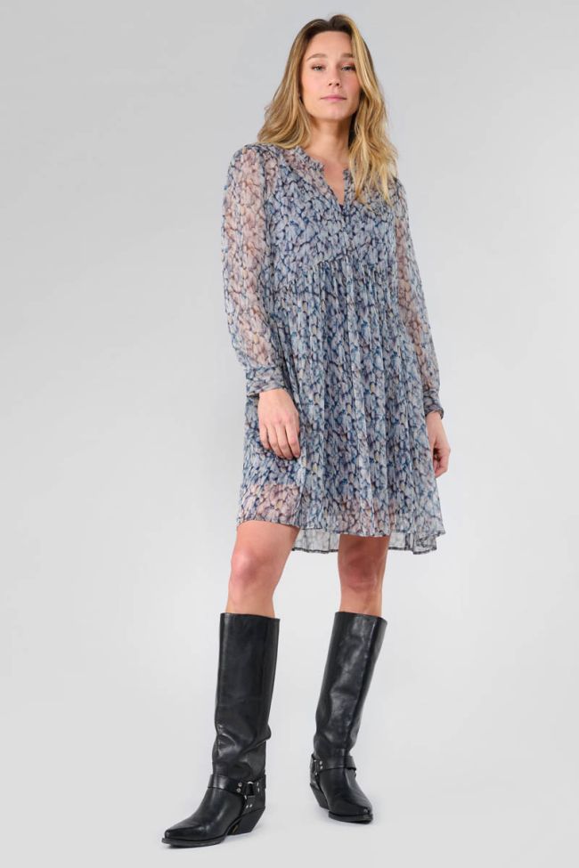 Blue Denali patterned dress