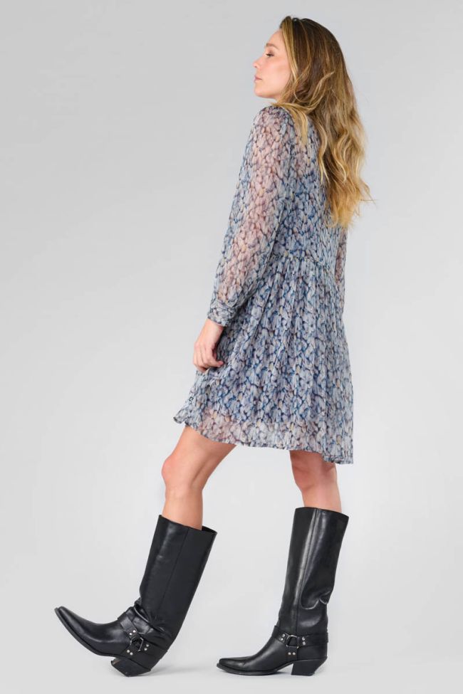 Blue Denali patterned dress