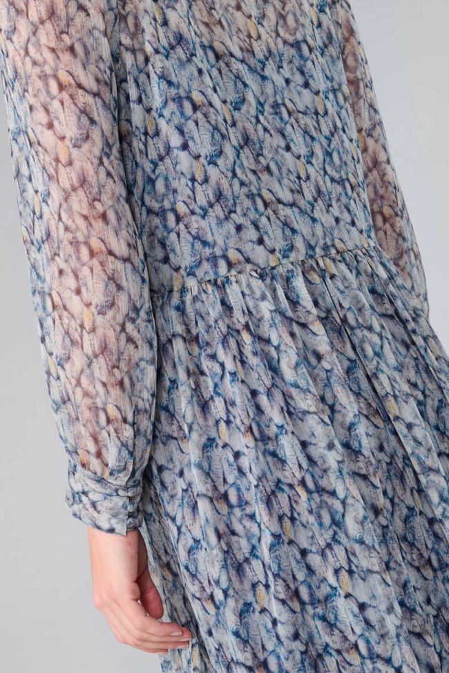 Blue Denali patterned dress