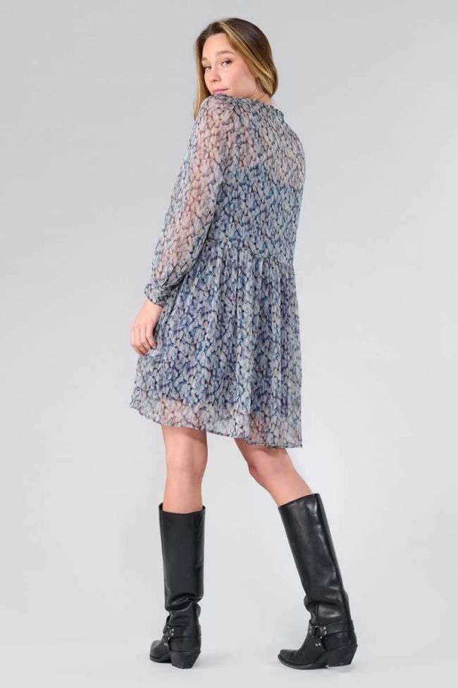 Blue Denali patterned dress