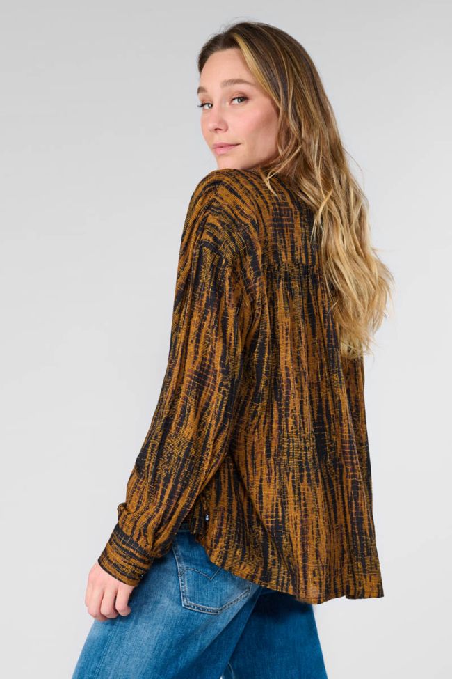 Fitz tie and dye blouse