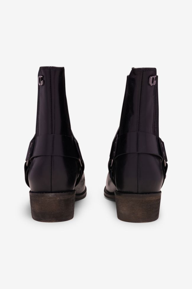 Black Jackson ankle boots