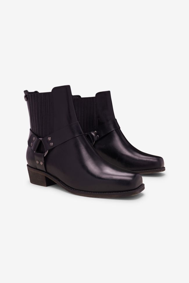 Black Jackson ankle boots