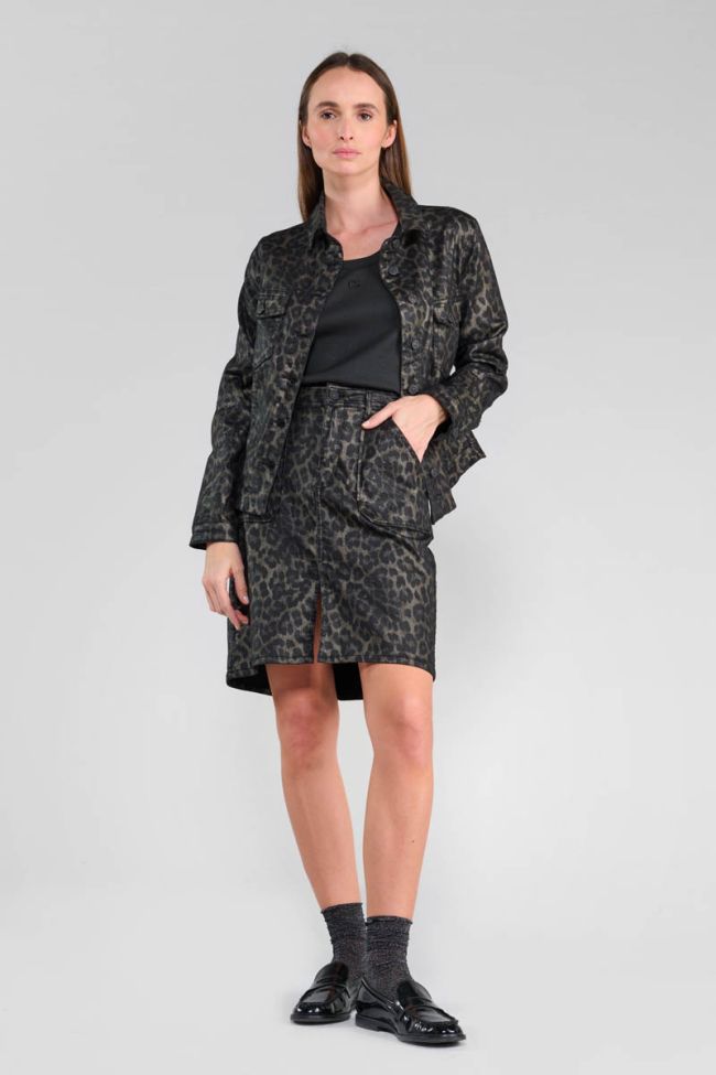 Lilly leopard print jacket