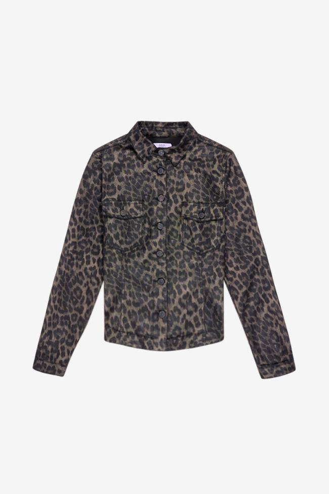 Lilly leopard print jacket