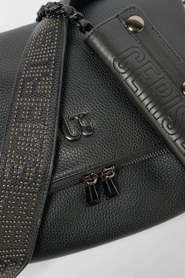 Lise black shoulder bag